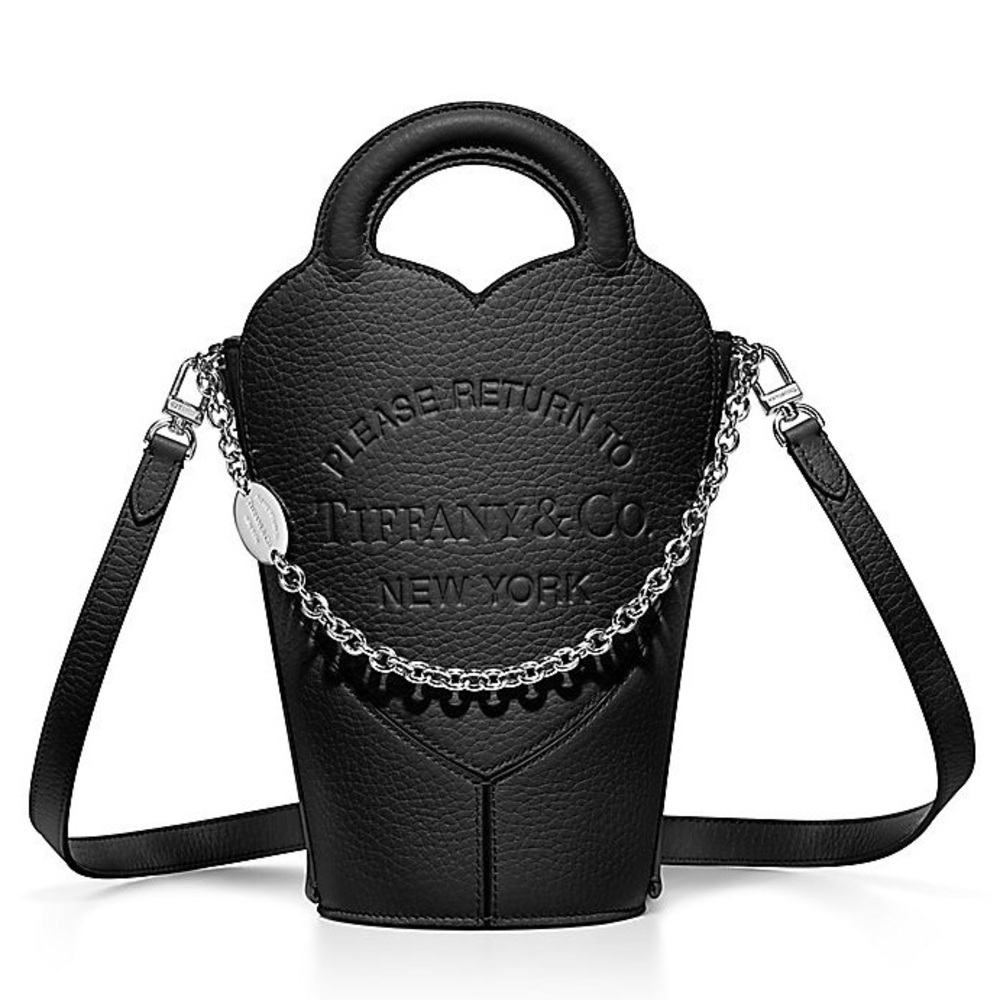 Tiffany & Co. Return to Tiffany Handbag in Black